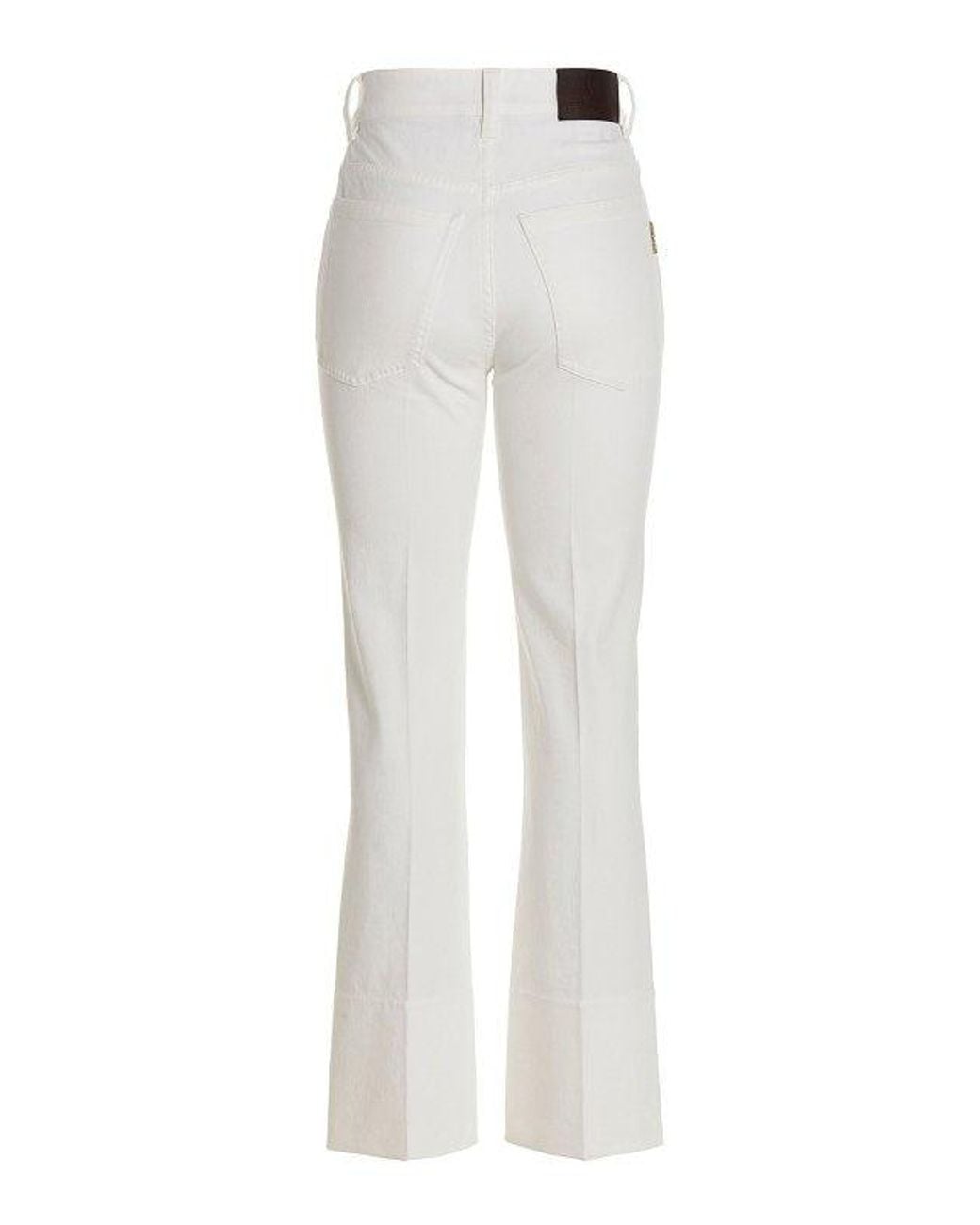 Brunello Cucinelli White Off Tailored Trousers