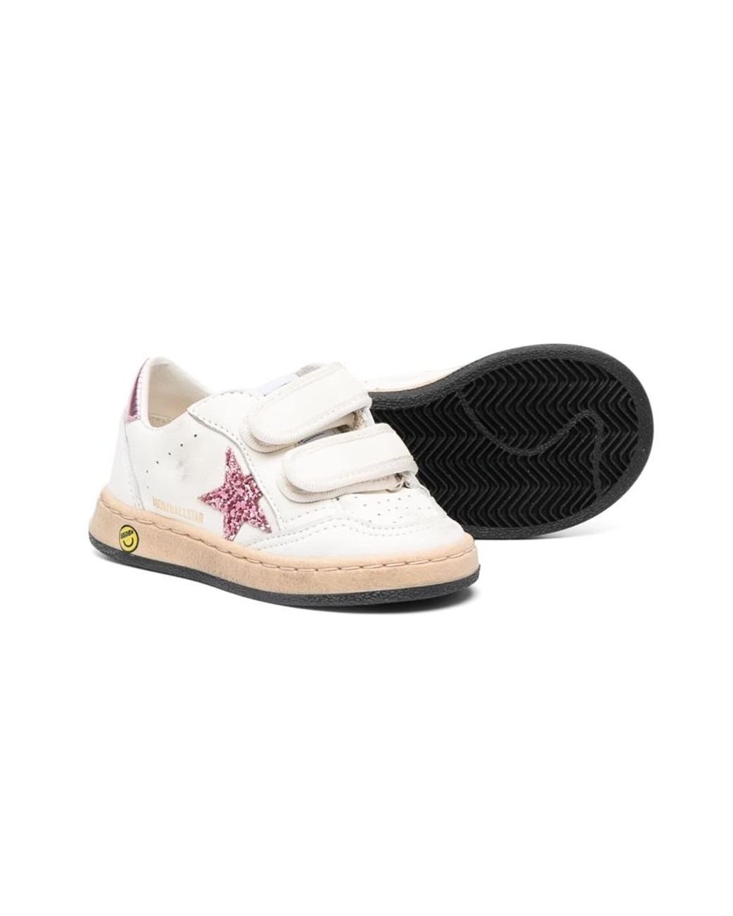 Golden Goose Deluxe Brand White Sneakers Ballstar Leather Ovine