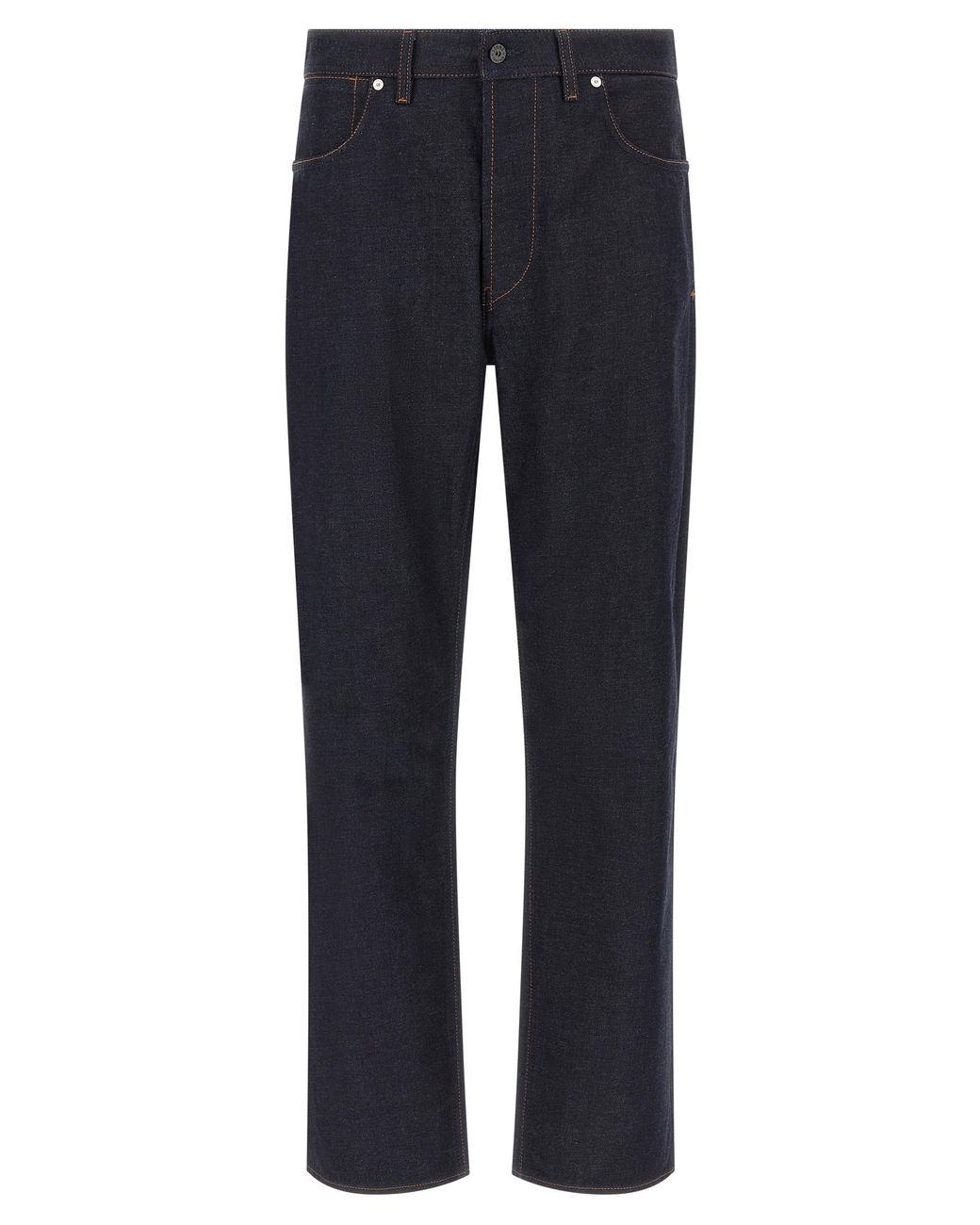 Stone Island Blue Denim-Rinsed' Jeans for men