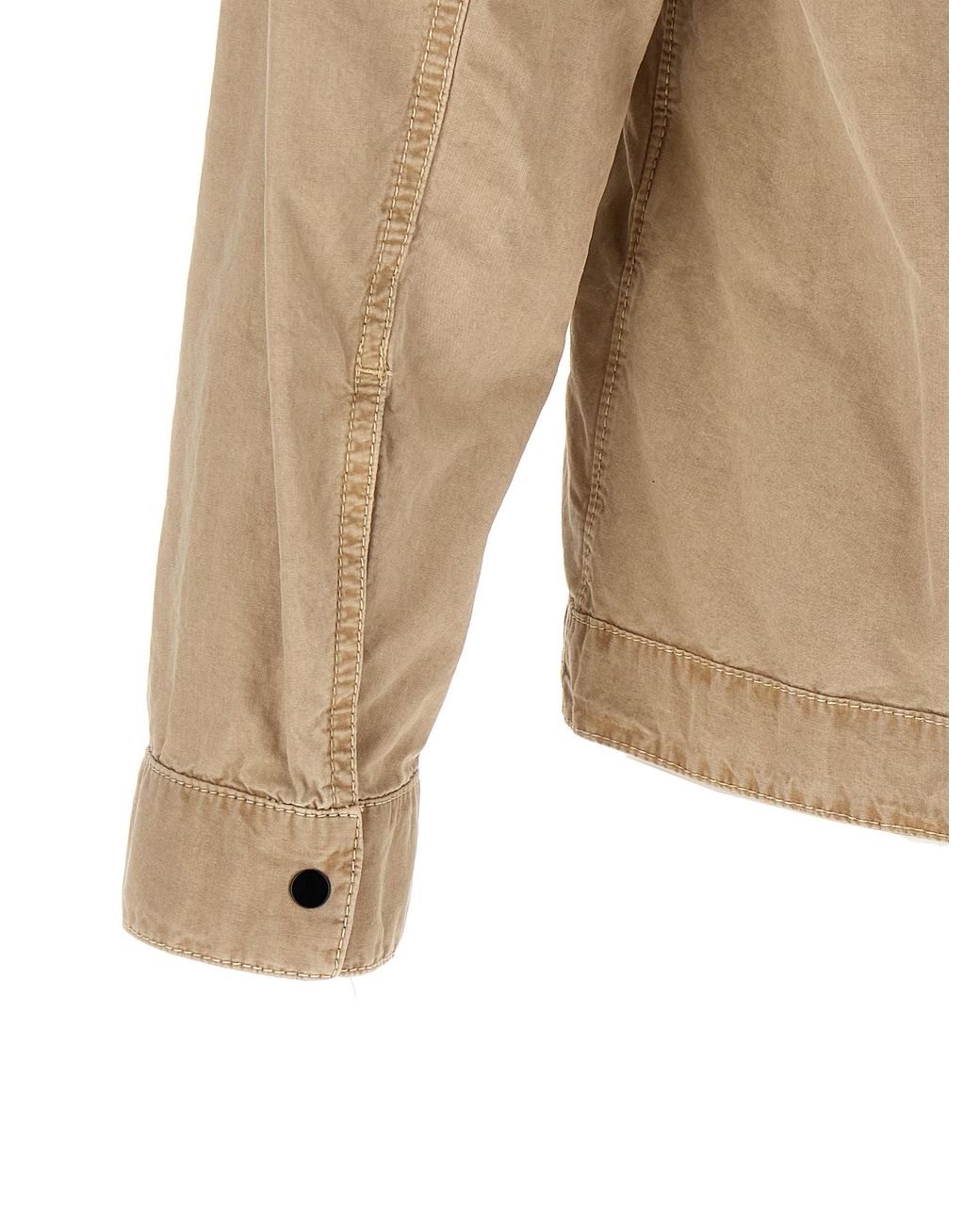 Stone Island Natural Cotton Blouse for men
