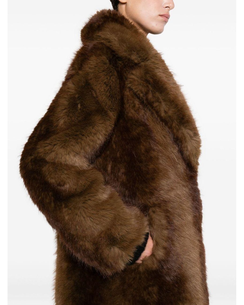 Apparis Brown Steffi Coat