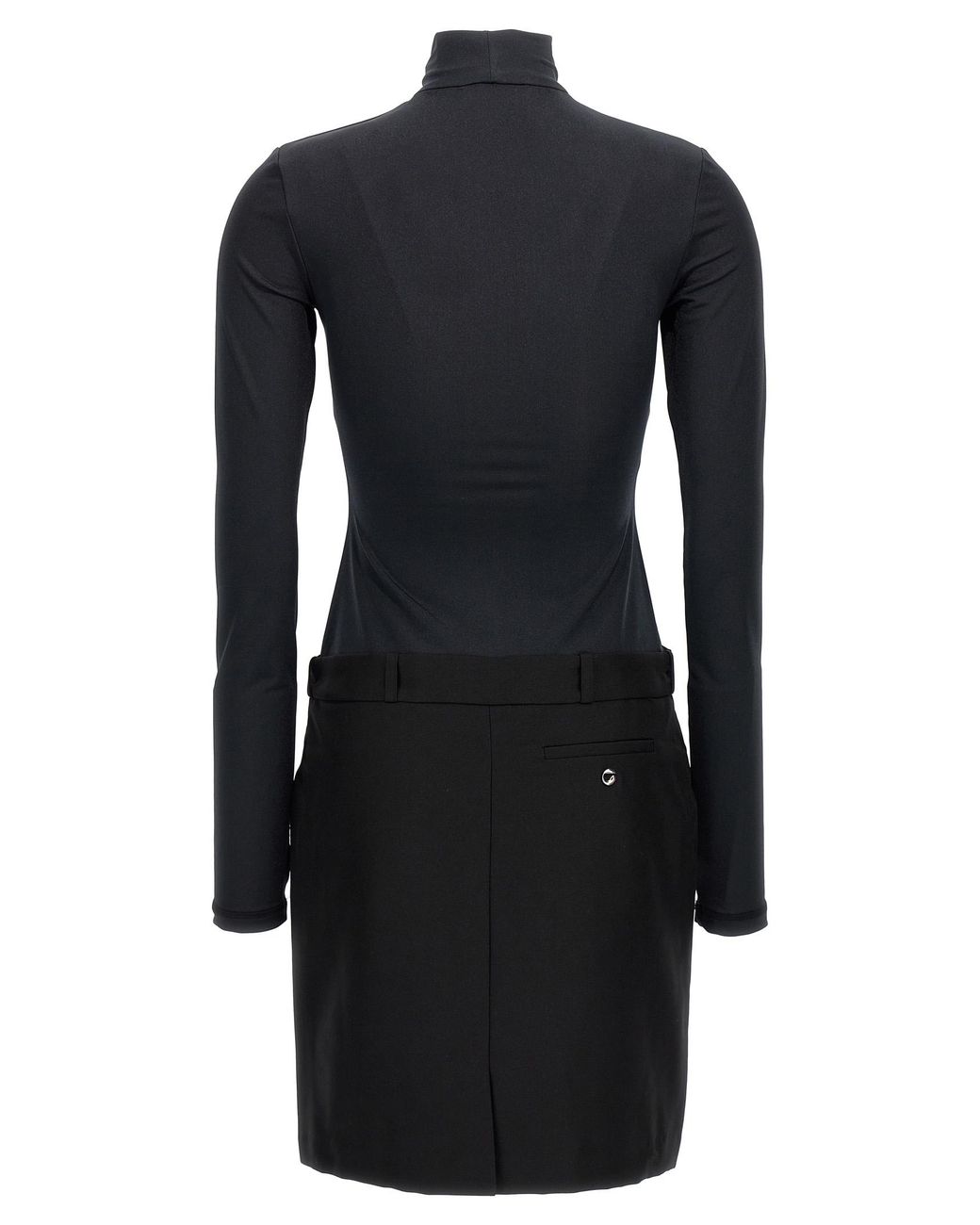 Coperni Black Hybrid' Dress