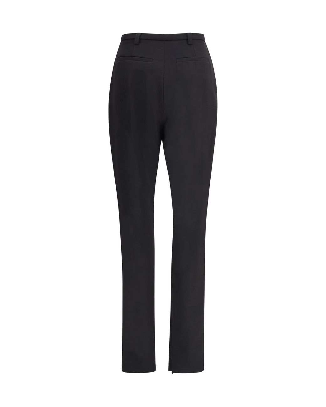 Thelatest Black Pants Carola Stretch Polyester Trousers
