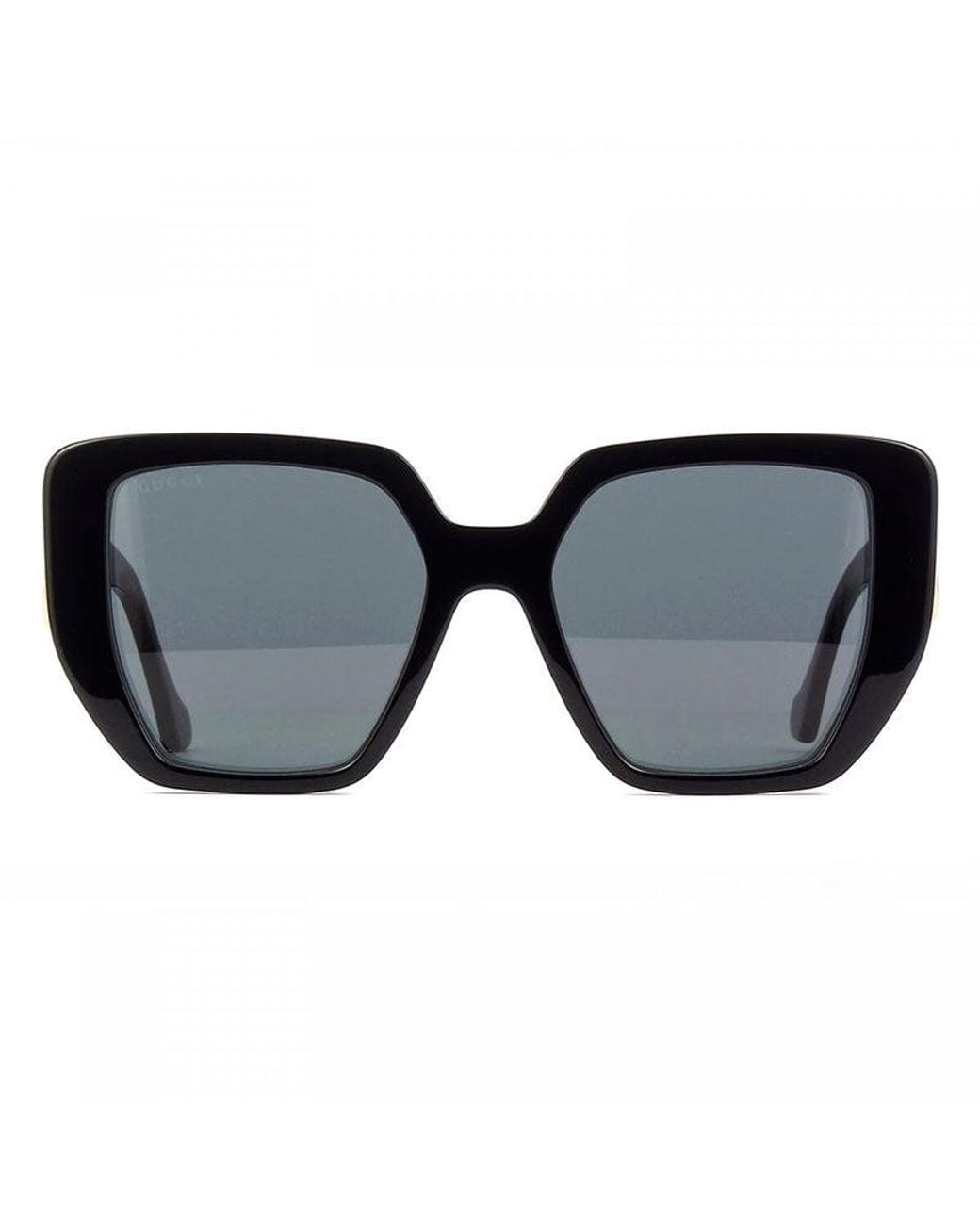 Gucci Gray Sunglasses Square Full Rim, Frame And Lens Gg0956S003