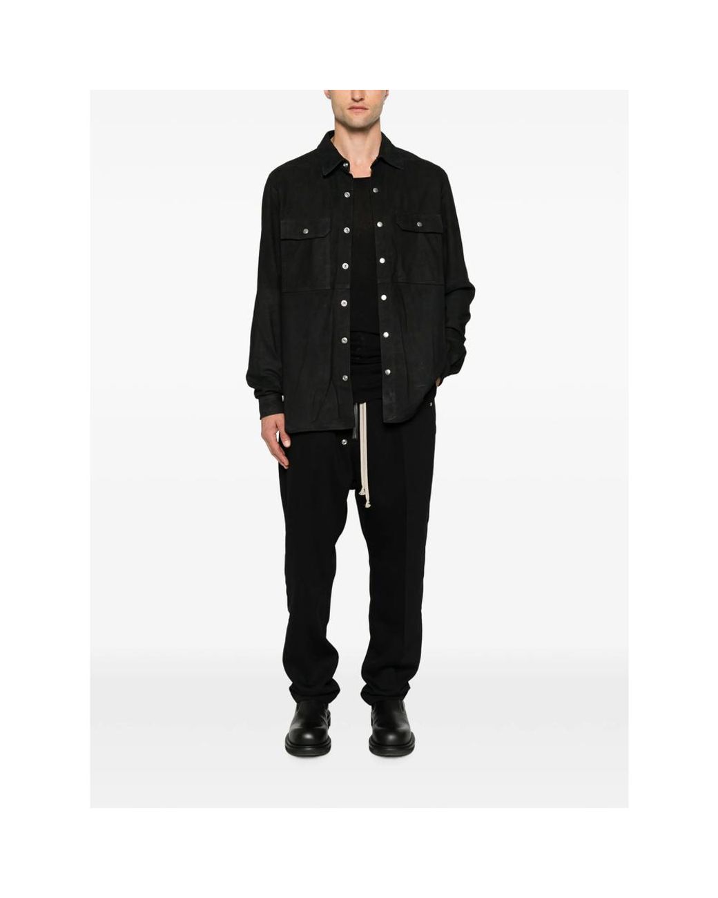 Rick Owens Black Jackets for men