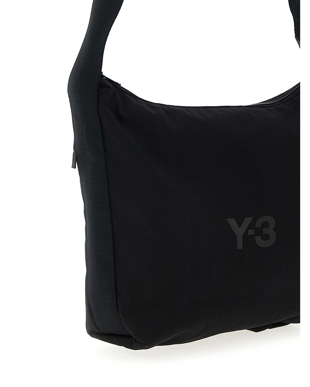 Y-3 Black Nylon Crossbody Bag