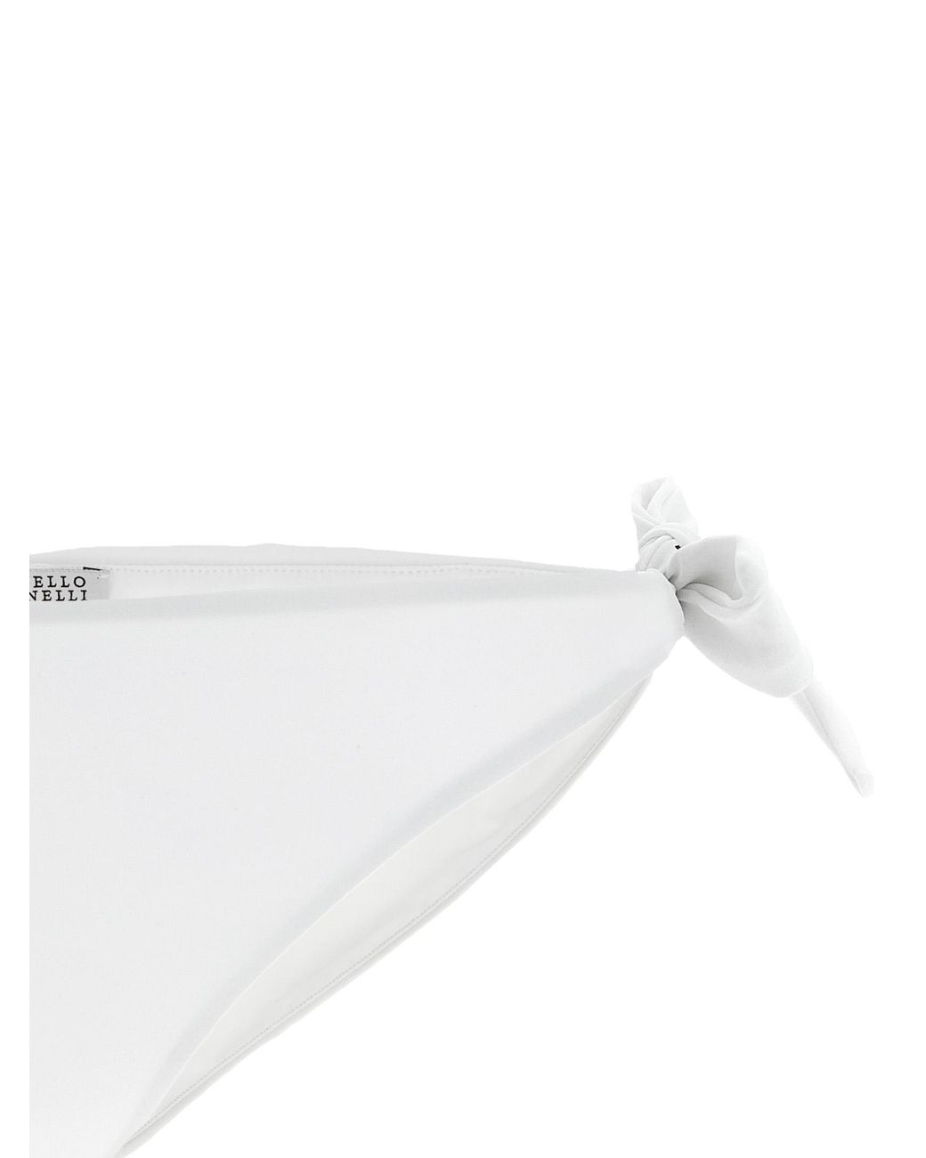 Brunello Cucinelli White Polyamide Swim Briefs Clothing