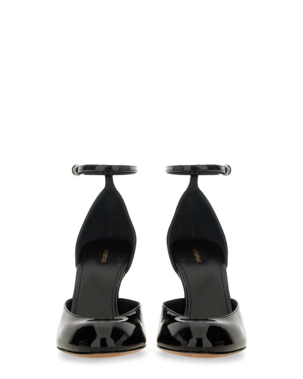 Sportmax Black Sportmax Leather Mary Jane Pumps