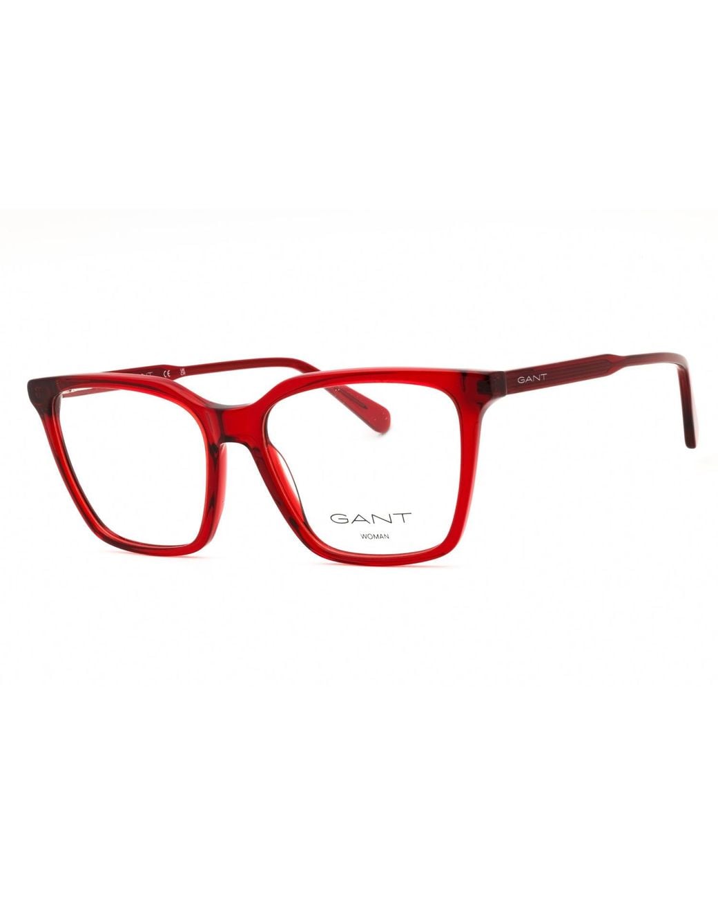 GANT Gant Ga50080 Rectangular Acetate Eyeglasses in Black | Lyst