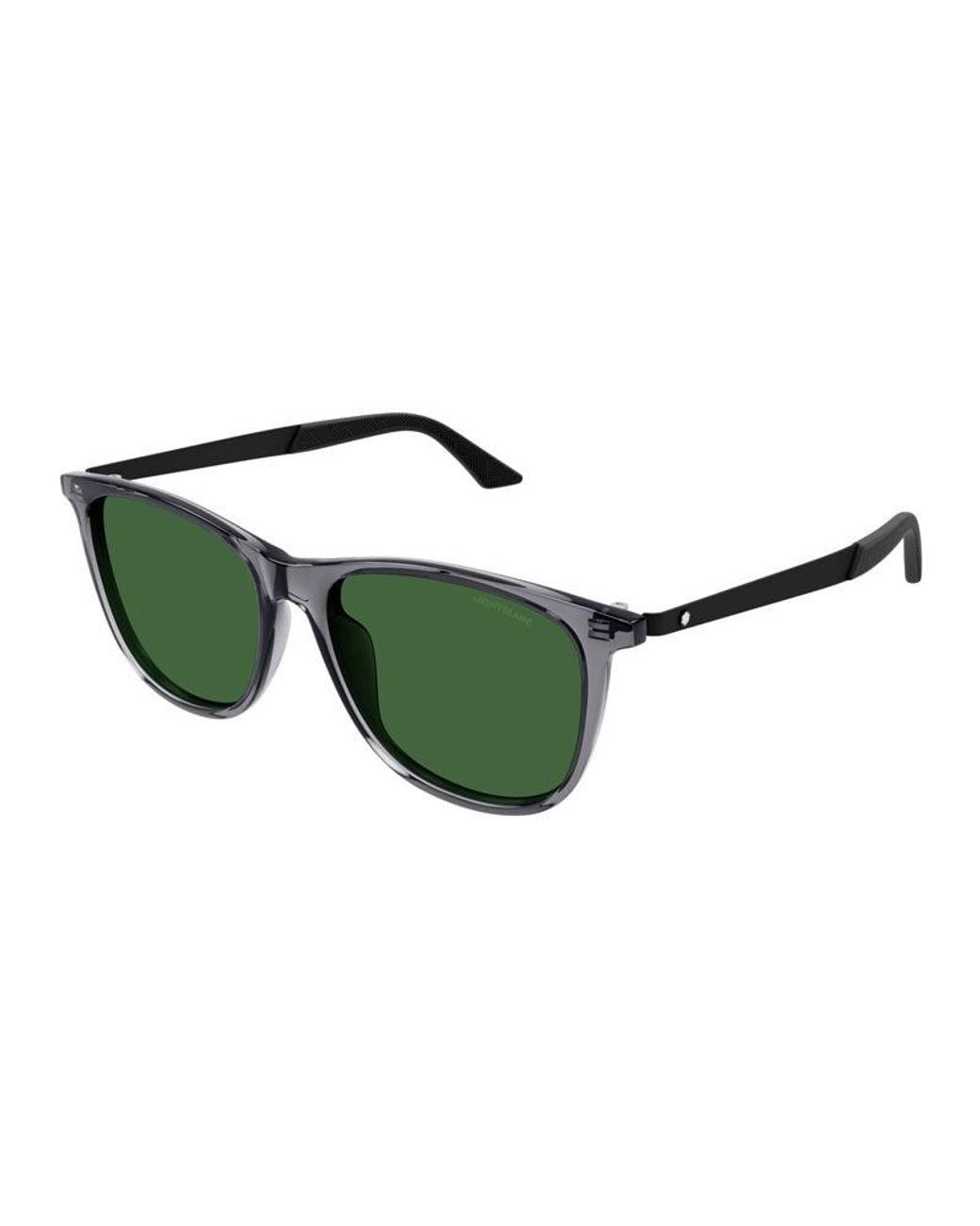 Montblanc Green Sunglasses Square Full Rim, - Frame And Lens Mb0330S002 for men