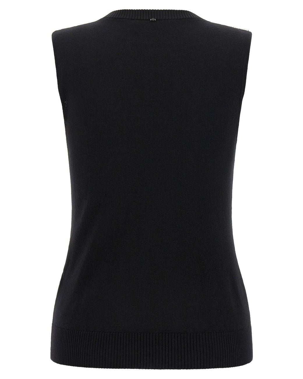 Sportmax Black Tank Top