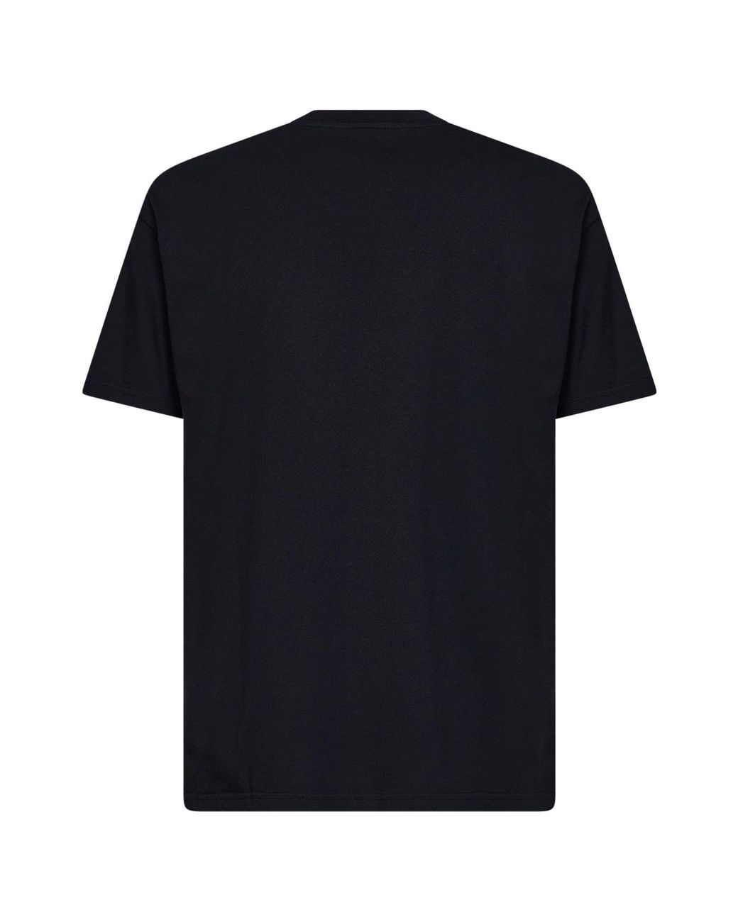 Givenchy Black Cotton T-Shirt With Photographic Negative Print for men
