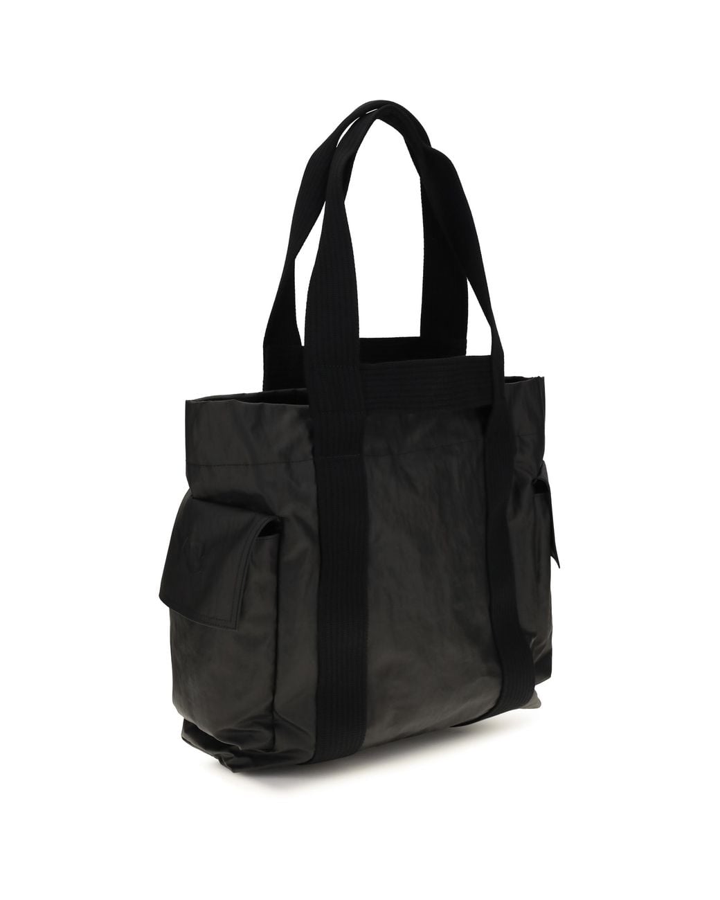 Y-3 Black Twill Tote Bag Polyamide for men