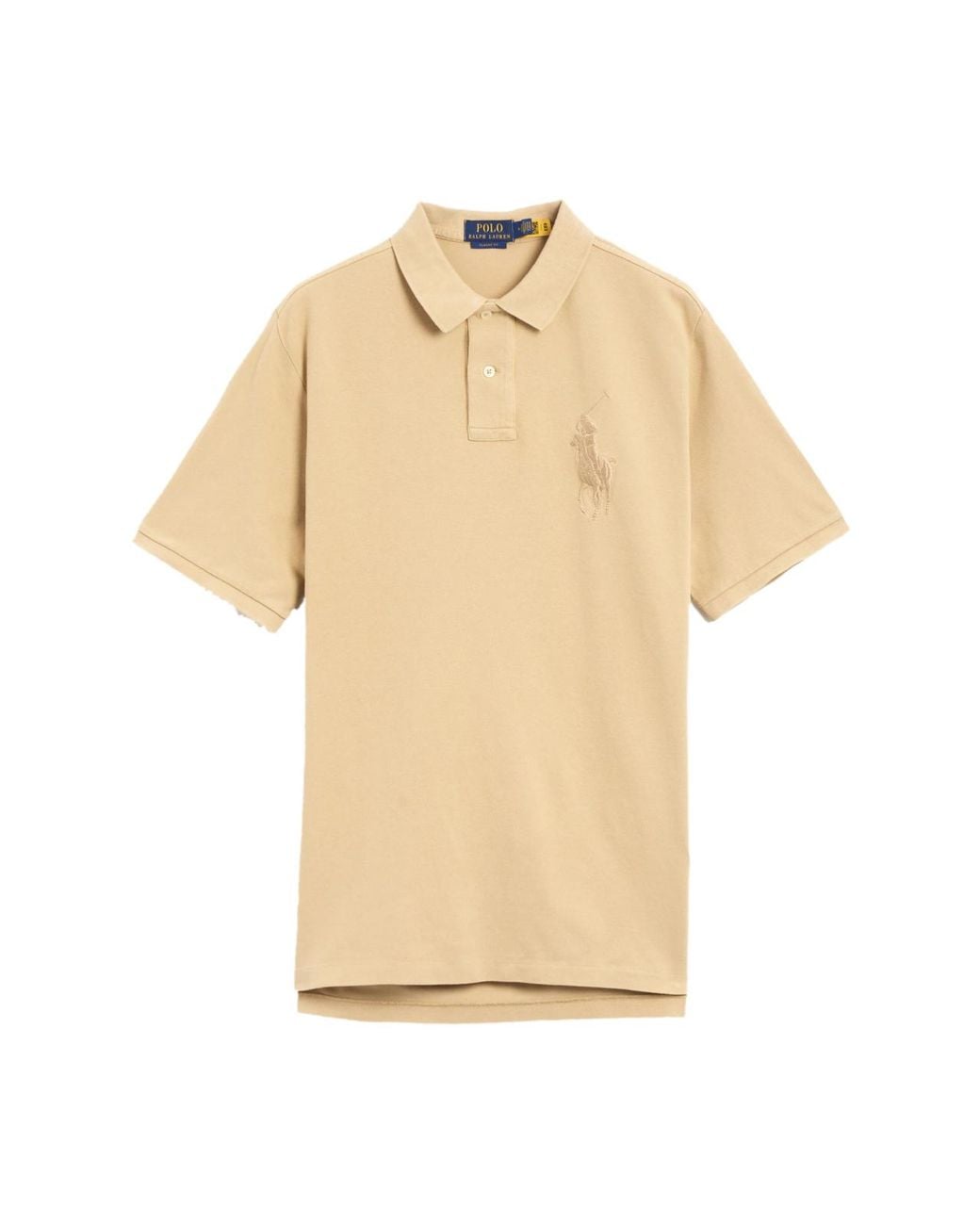 Polo Ralph Lauren Blue Big Pony Logo Classic Polo Shirt Clothing & T-Shirts for men