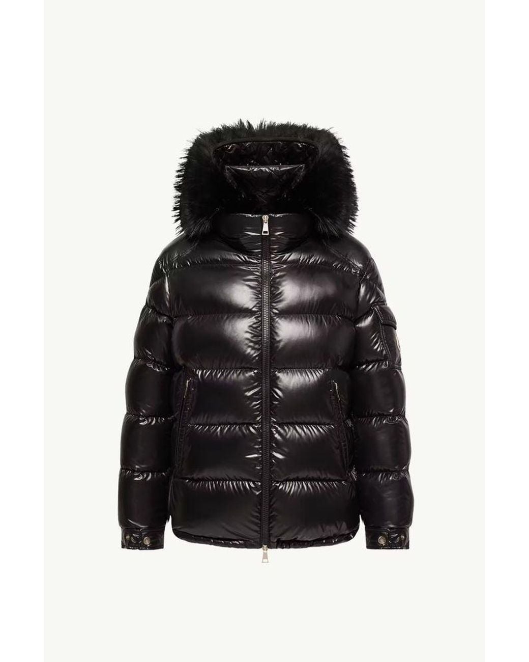 Moncler Black Moncler Down Jacket