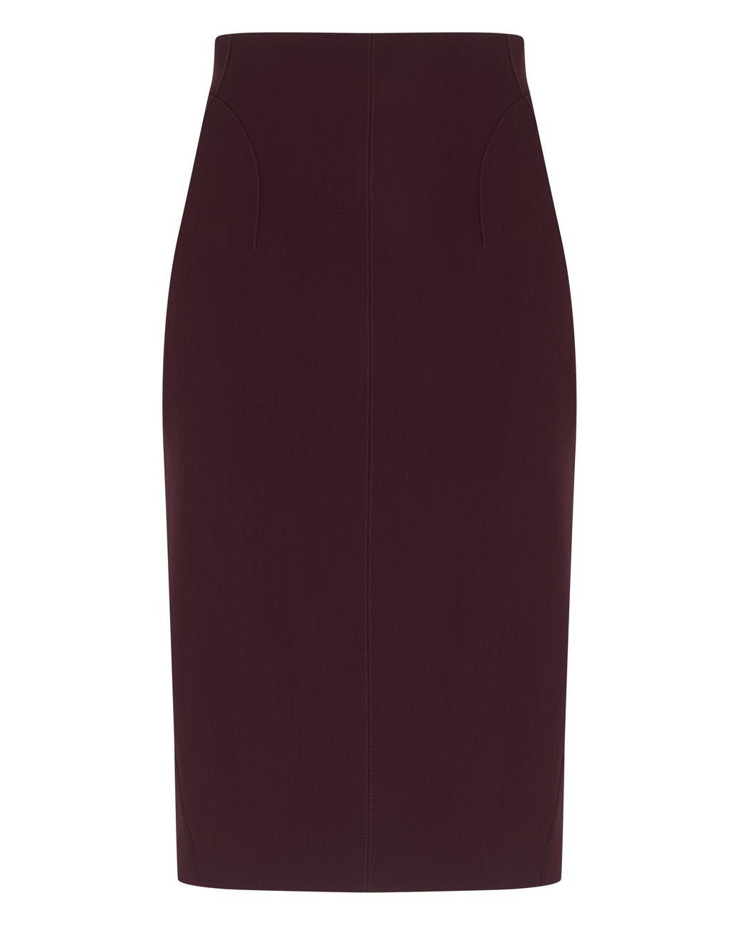Mugler Purple Bodycon Skirt Viscose Pencil