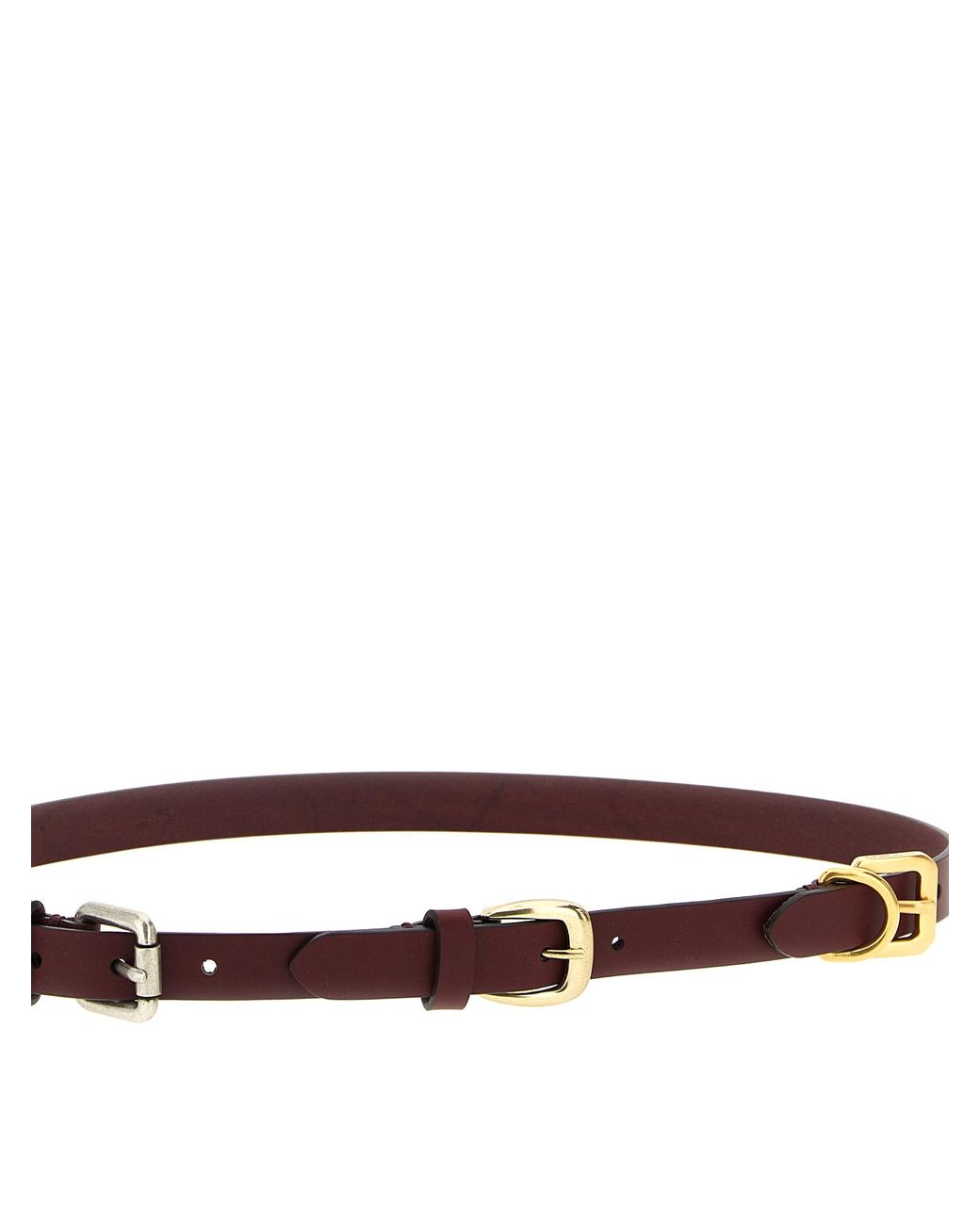 Etro White Calfskin Belt