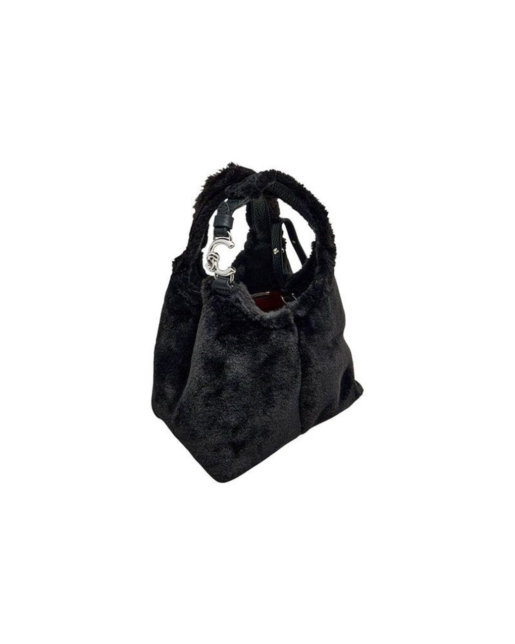 Coccinelle Black Shoulder Bag Polyester