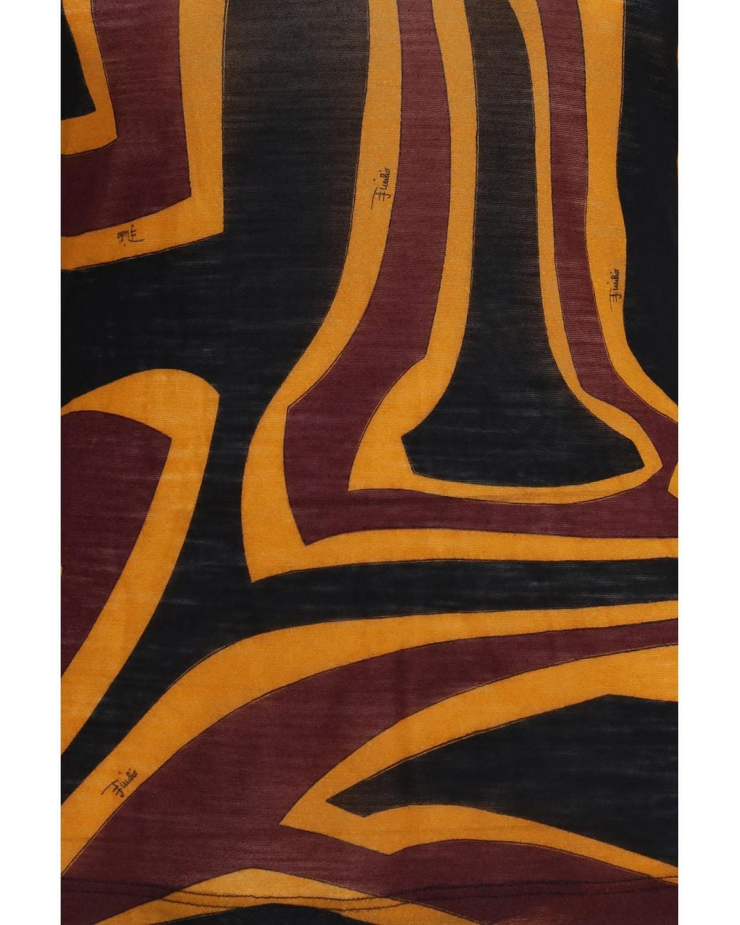 Emilio Pucci Black Wool Jersey Top T-Shirts & Jerseys