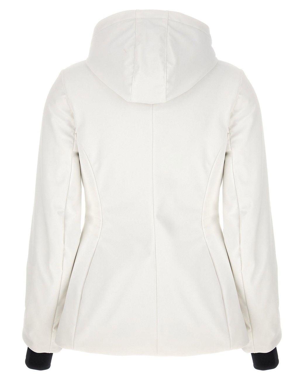 Tech Hourglass Icon Balenciaga Ski Hourglass Parka in White | Lyst