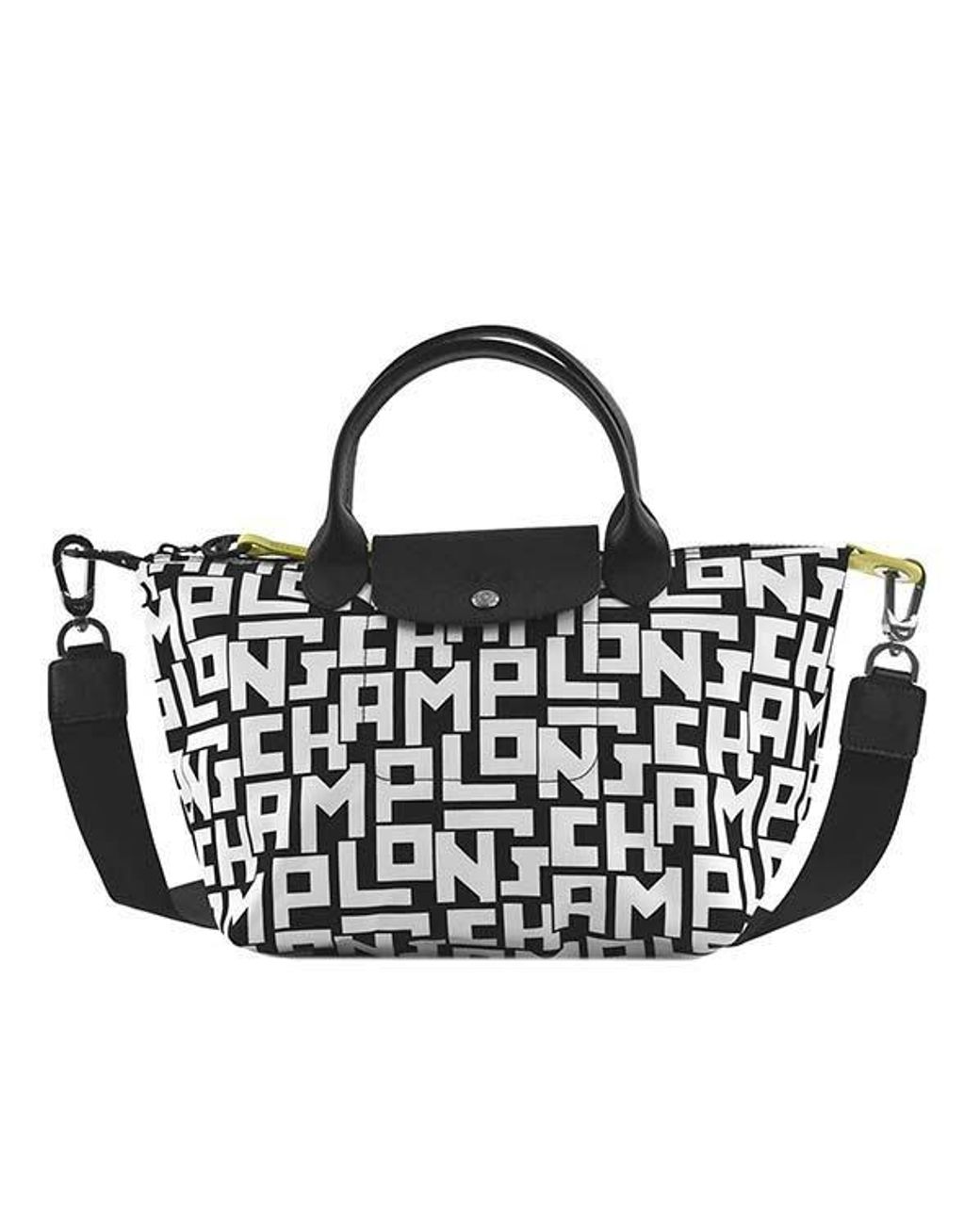 Longchamp Le Pliage Small Tote Bag in Black Lyst