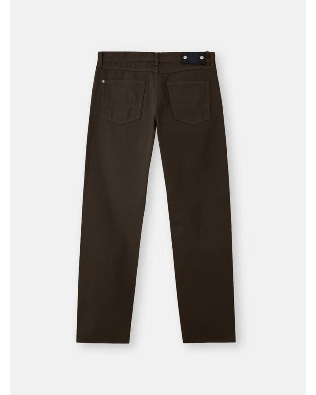 Stone Island Brown Stone Island E26 Trousers for men