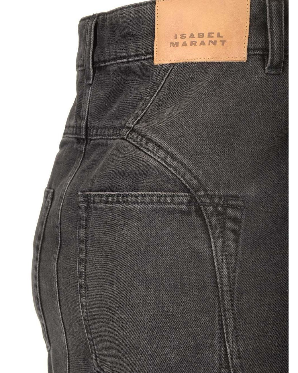 Isabel Marant Britt Skirts in Gray | Lyst