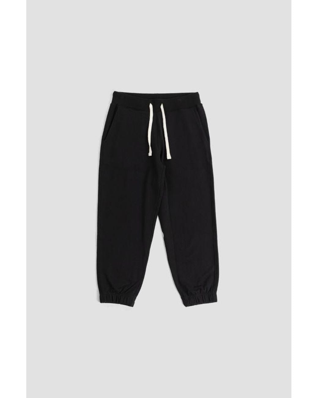 Handvaerk Black Relaxe Flex Sweatpants Trousers for men