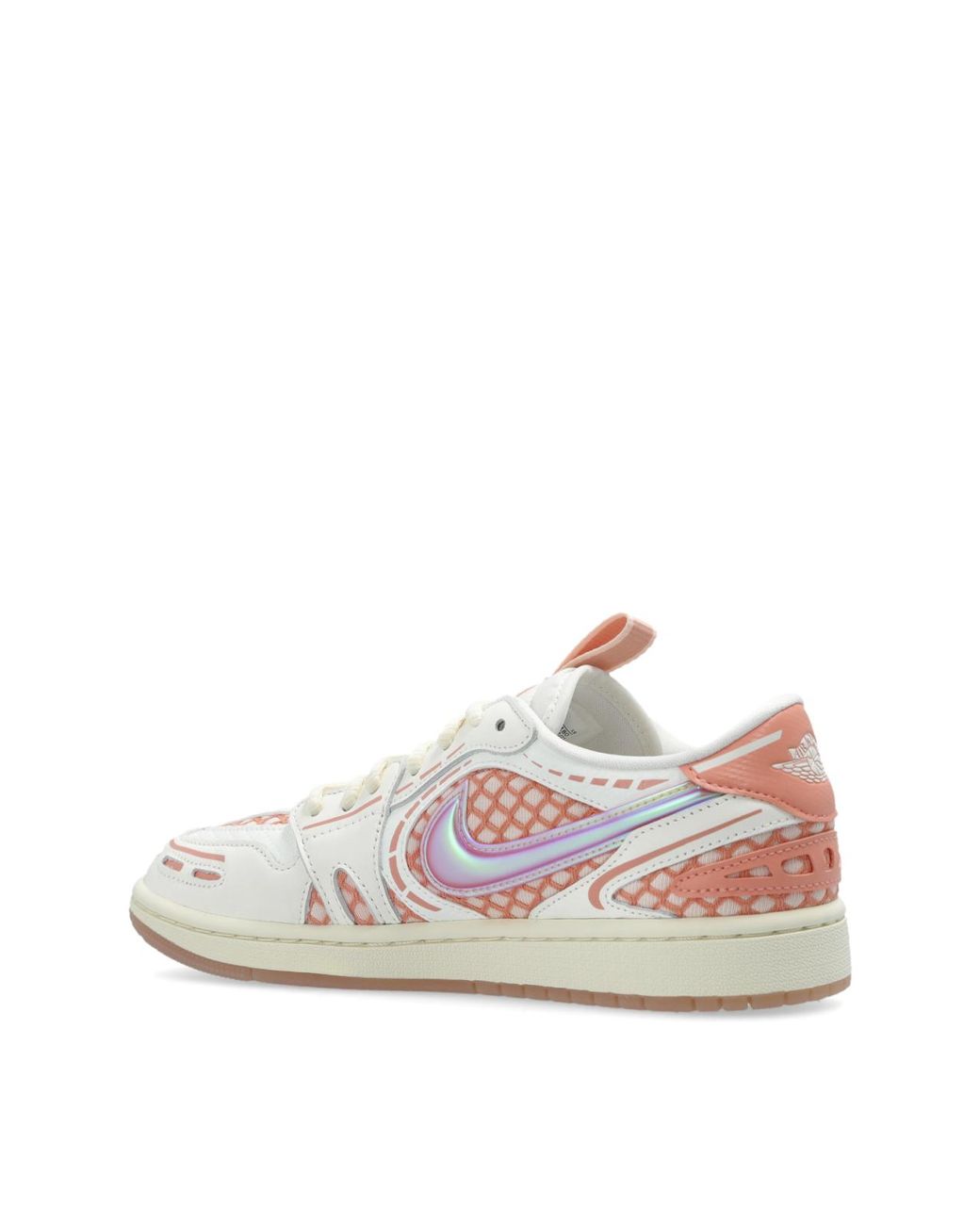 Nike White Air Jordan 1 Mm Low V3 Sneakers Shoes