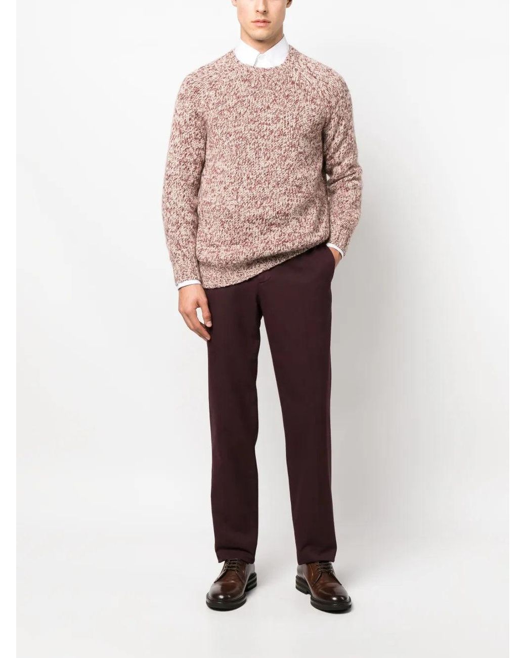 Brunello Cucinelli Pink Sweater M3639100_C1207 for men