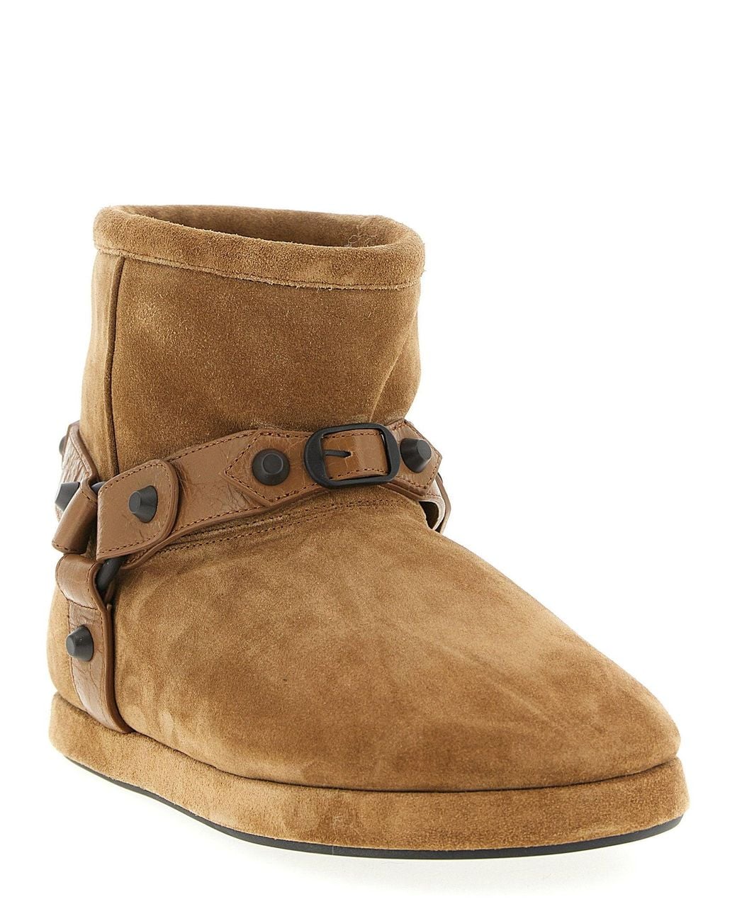 Balenciaga Brown Alaska Ankle Boot