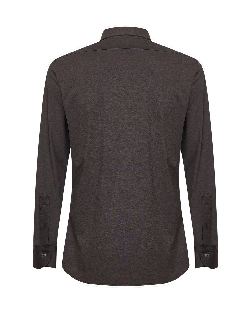 D 40 Black Stretch Jersey Shirt for men