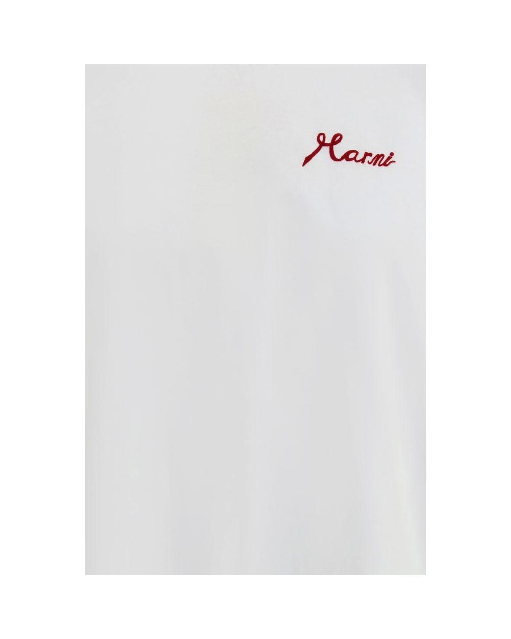 Marni White Cotton T