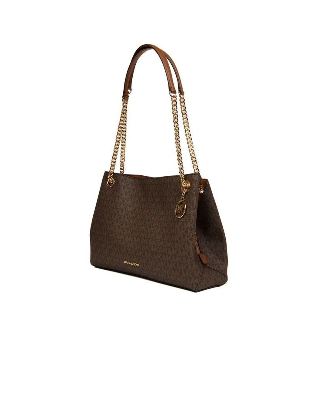 Michael Kors Brown Crossbody Bag Polyvinyl Chloride Crossbody-Bags