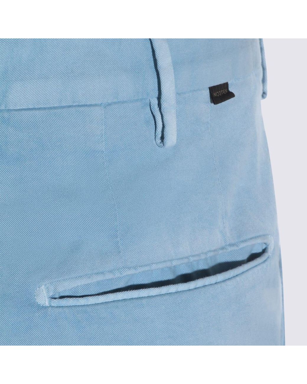 Incotex Blue Light Cotton Pant for men