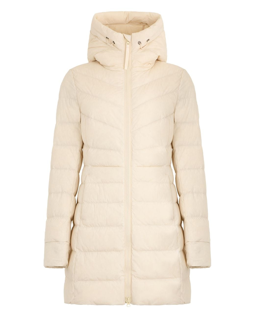 Canada Goose Natural Padded Coat With Hood Polyamide Puffer Jackets