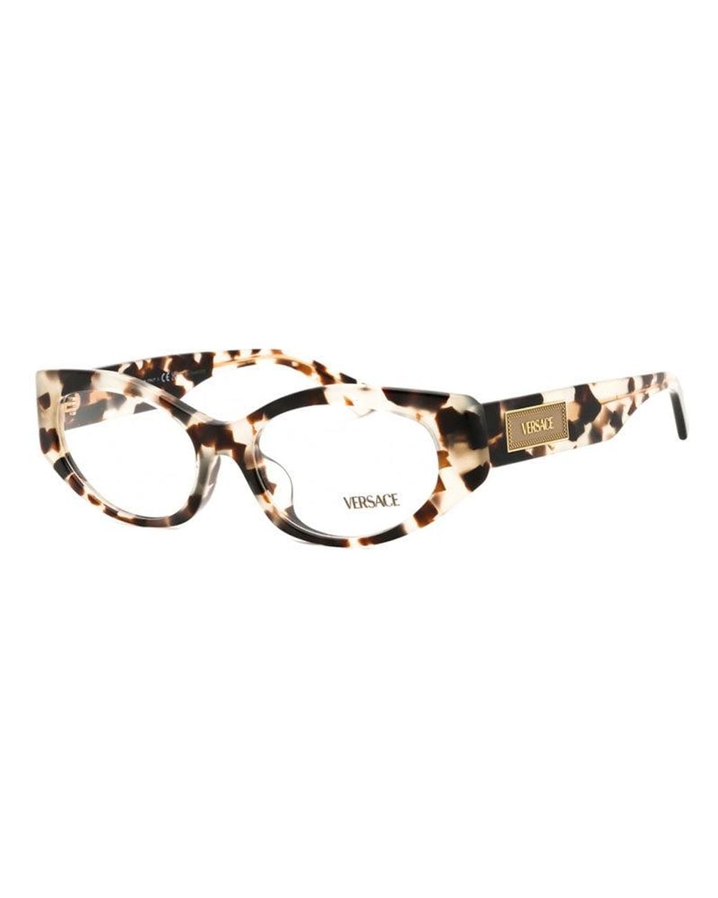 Versace Brown Frame And Lens Eyeglasses