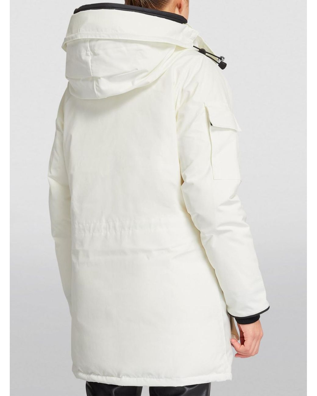 Canada Goose White Expedition Parka N. Star