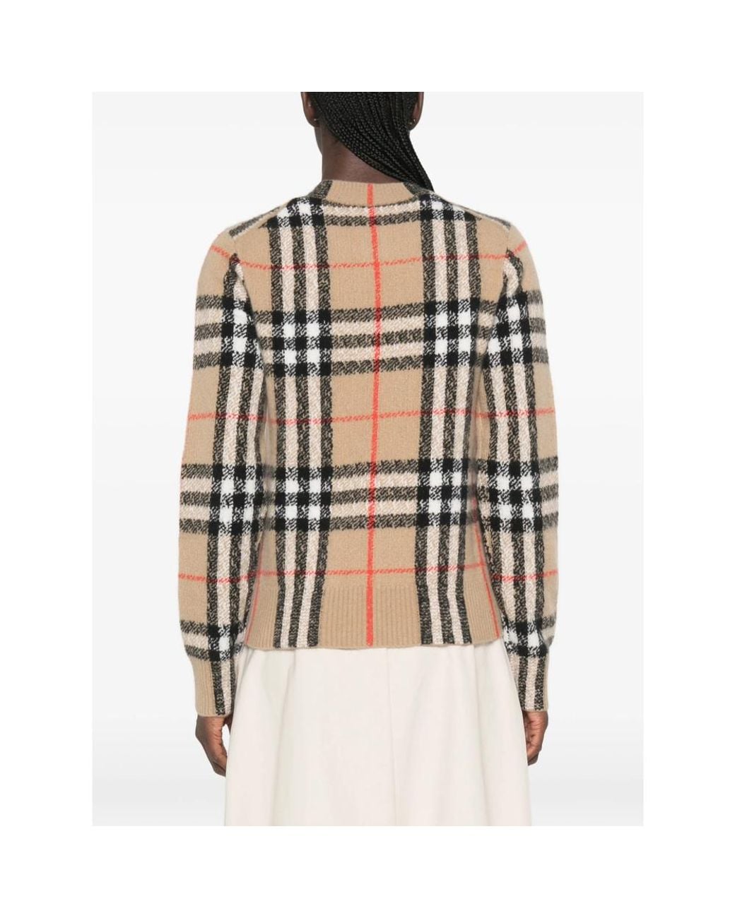 Burberry Natural Neutrals Knitwear