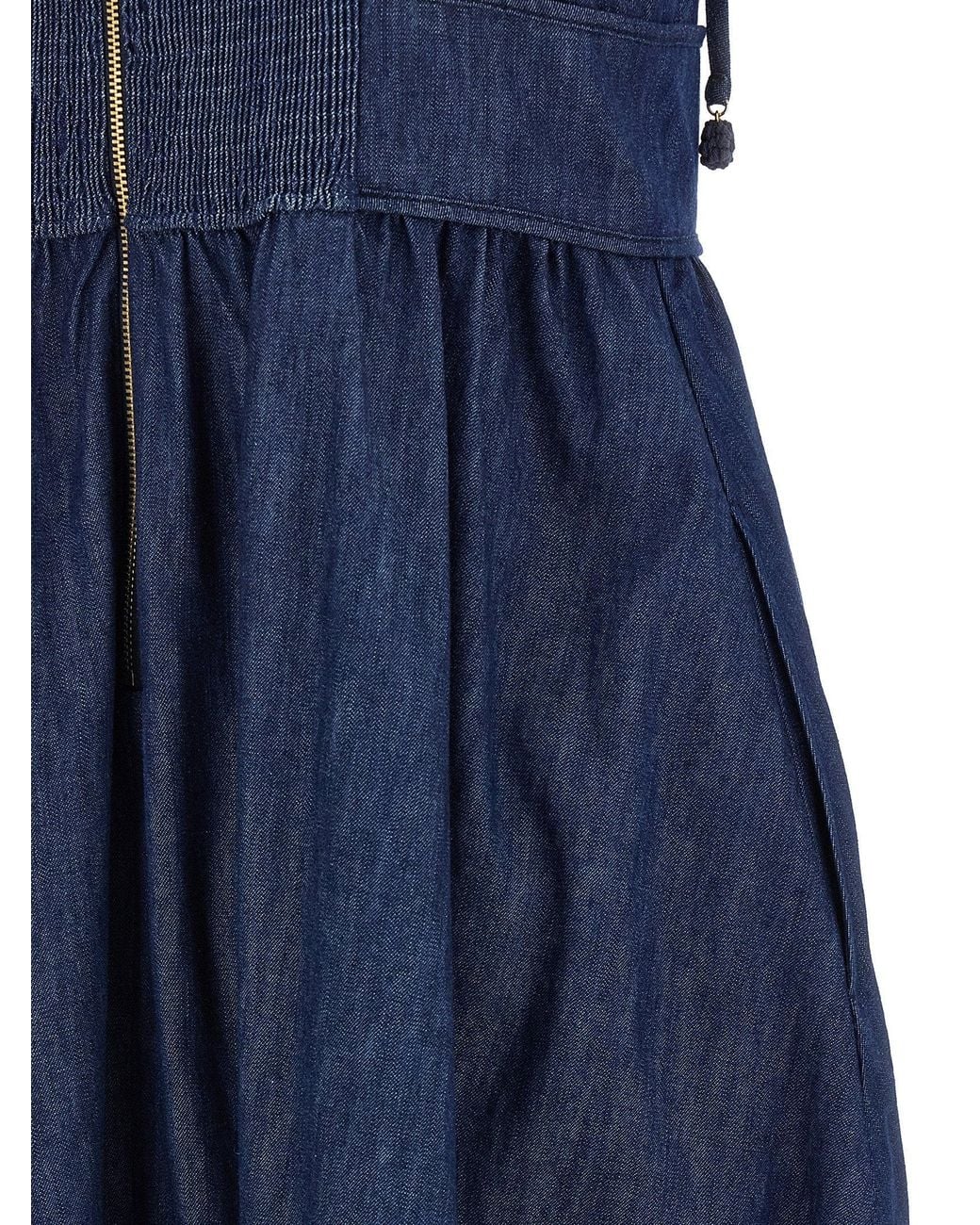Zimmermann Blue Mahon Dress