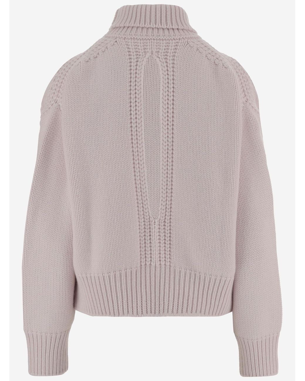 Sa Su Phi Pink Cashmere Turtle Neck Sweater