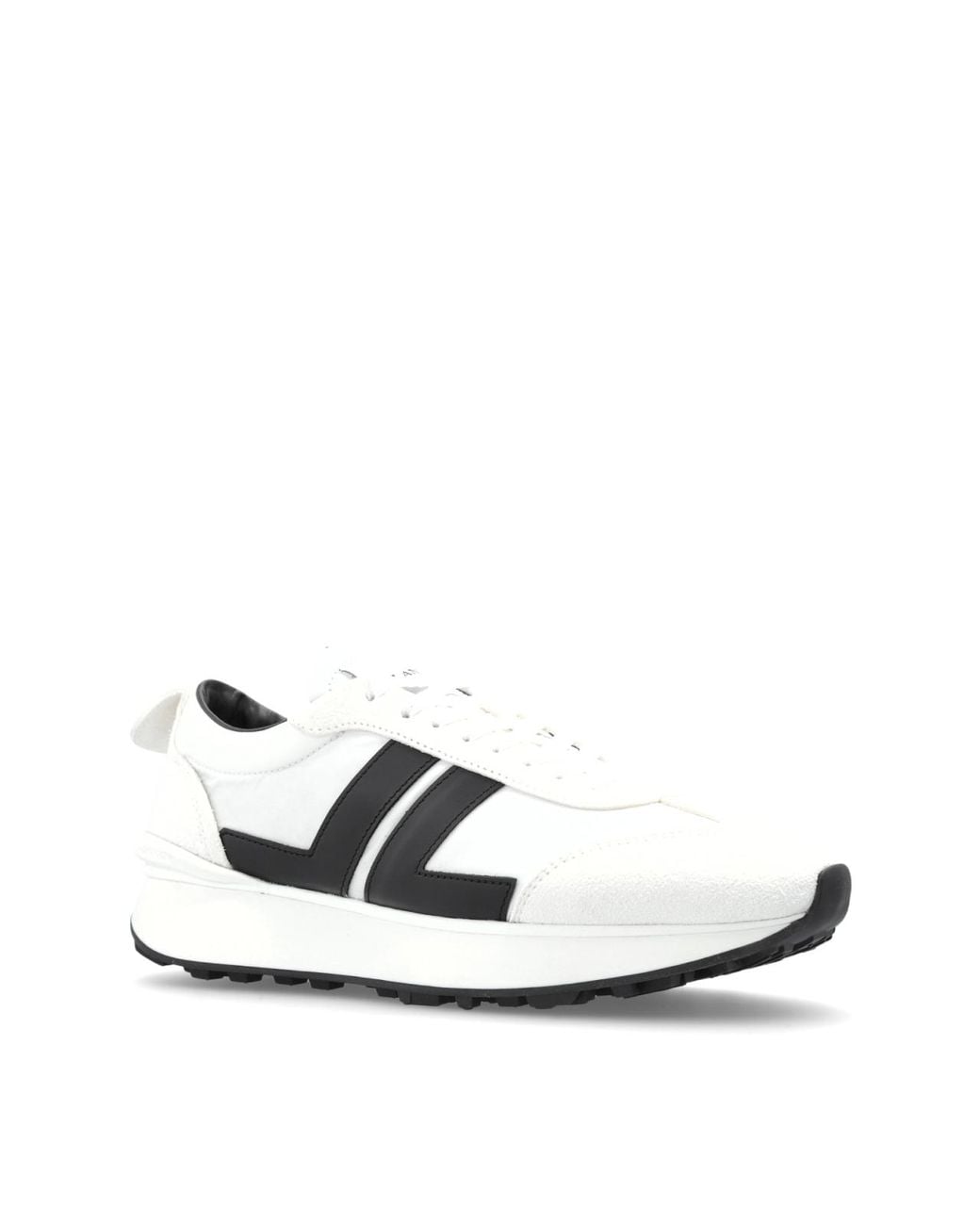 Lanvin White "Bumper" Sports Shoes for men