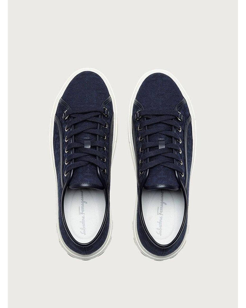 Ferragamo Blue Sneaker for men
