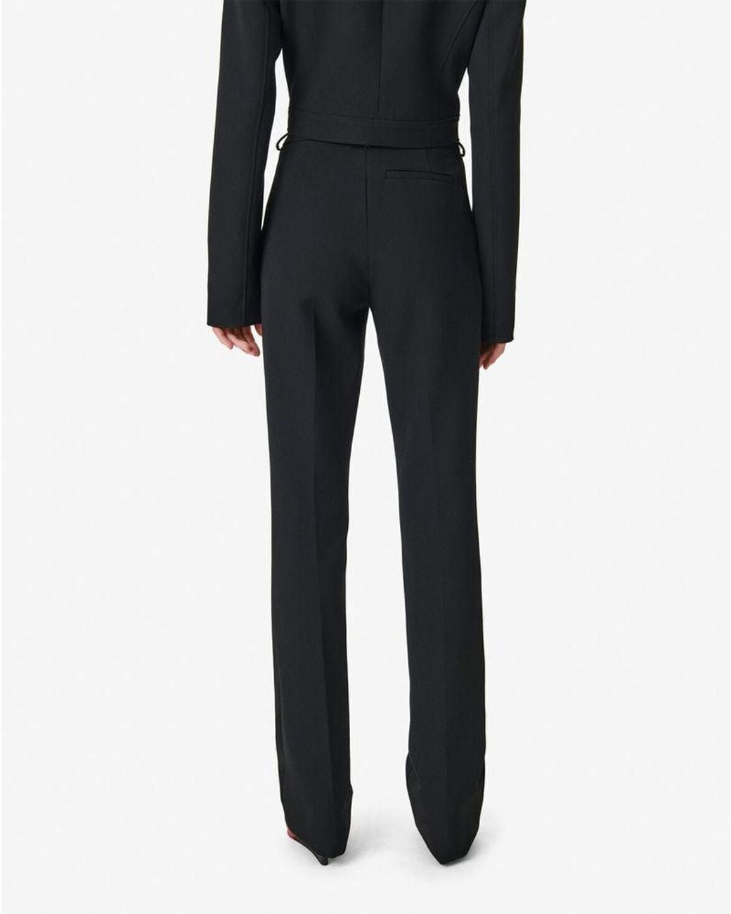 IRO Black Iro Tailored Wool Trousers