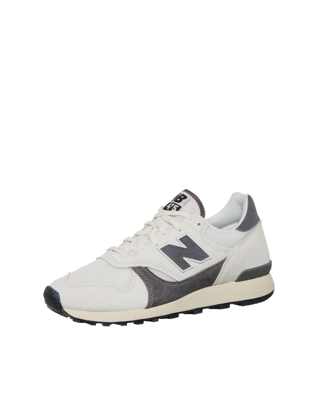 New Balance White 475 Sea Salt Castlerock Sneakers Shoes for men
