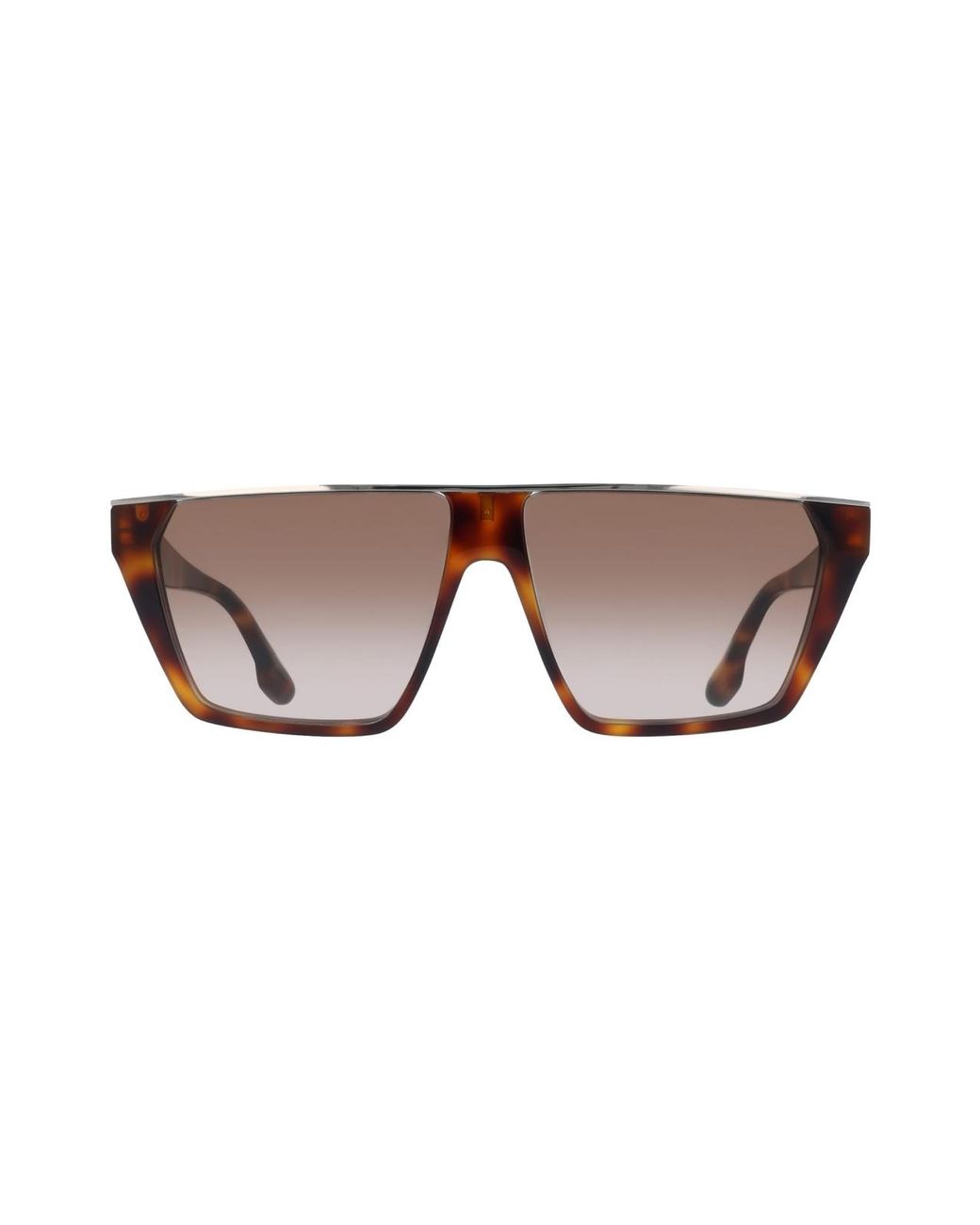 Victoria Beckham Brown Vb683S Logo Sunglasses Accessories
