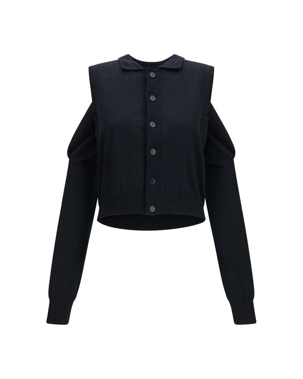 ALAINPAUL Black Cardigan Bolero