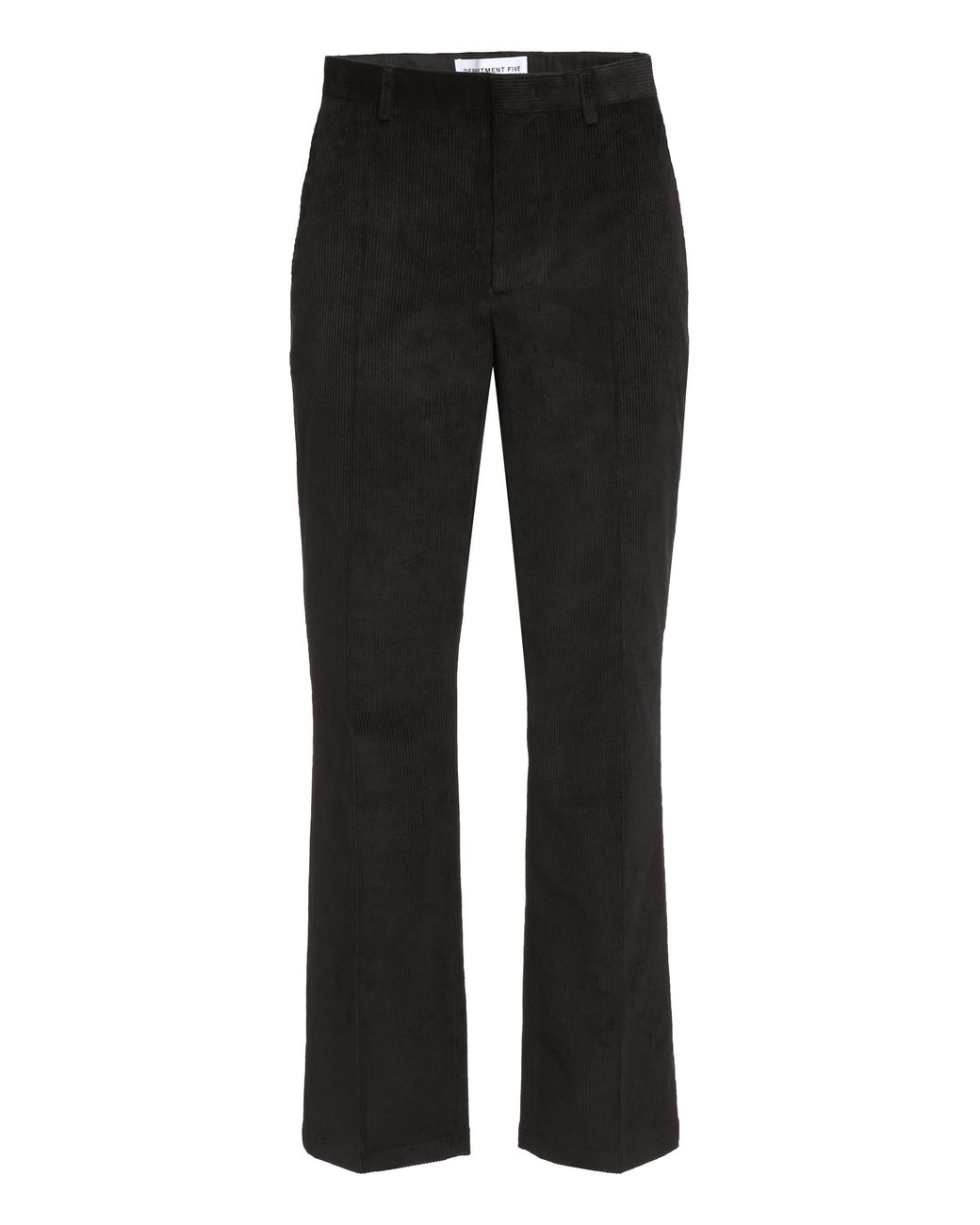 Department 5 Black Trousers Corduroy Cotton for men