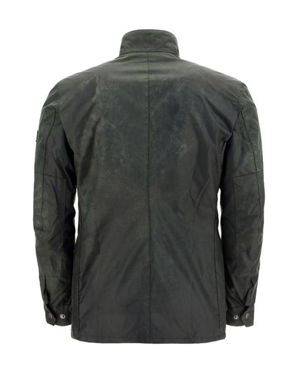 Barbour Gray Waxed Cotton Jacket Duke Wax for men
