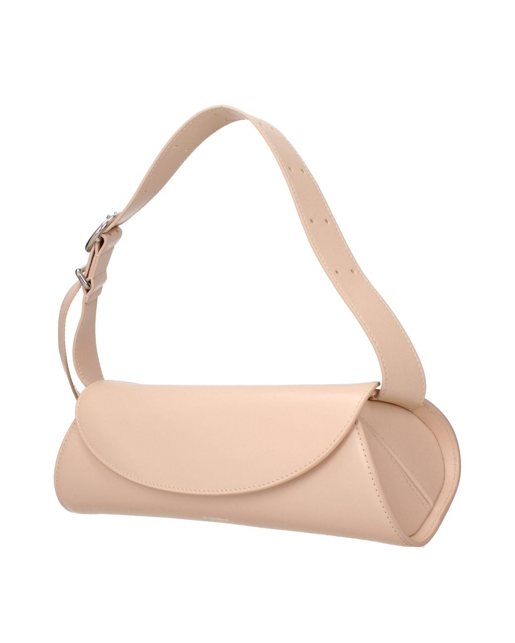 Jil Sander Pink Leather Crossbody Bag
